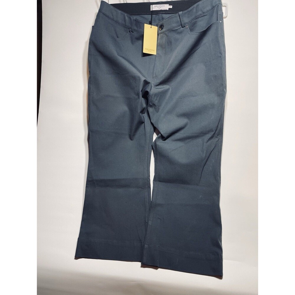 NEWM. M. Lafleur Women’s Archie  Work Pants “Better Than Denim” Blue  Sz 18 L32